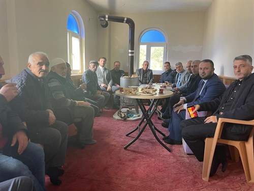 İLKADIM KAYMAKAMIMIZ İBRAHİM KEKLİK GÜRGENDAĞ MAHALLESİNİ ZİYARET ETTİ